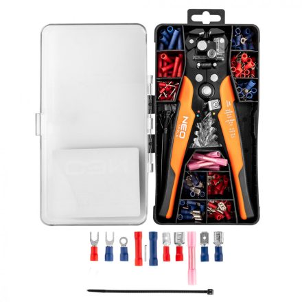 Neo-Tools-01-542-Kabelcsupaszito-Fogo-Automata-200Mm-Csatlakozok-230Db-Neo