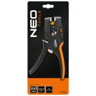 NEO Tools 01-565 Kábelcsupaszító fogó, automata 200mm, 0.03-10mm2, 