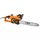 NEO TOOLS 04-633 Elektromos láncfűrész, 2200W, 45cm-es láncvezető, szerszám nélküli láncfeszítés és csere