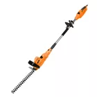 NEO TOOLS 04-634 Magassági láncfűrész és sövényvágó 2 az 1-ben, 750W/250mm / 550W/460mm, teleszkópos szár max: 267cm