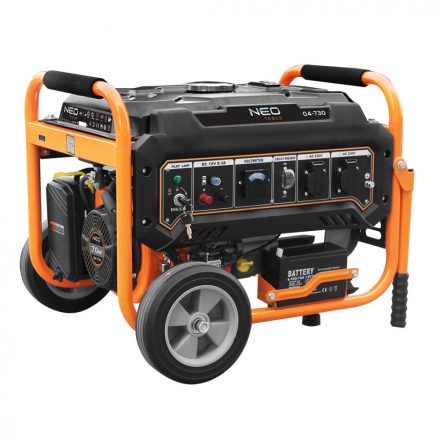 Neo-Tools-04-730-Aramfejleszto-Generator-2.8-3Kw-4-utemu-Benzinmotorral