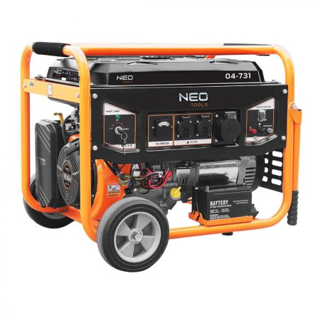 Neo-Tools-04-731-Aramfejleszto-Generator-6-6.5Kw-4-utemu-Benzinmotorral