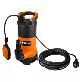   NEO TOOLS 04-746 Szennyvízszivattyú, műanyag házas, 900W, 16000L/óra