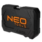 NEO Tools 10-201 Dugókulcs és bit készlet, 1/4", matt felület, 55db