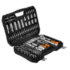 NEO Tools 10-211 Dugókulcskészlet 1/2", 1/4", 110db