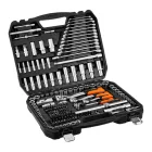 NEO Tools 10-220 Dugókulcskészlet 1/2", 3/8", 1/4", 220db