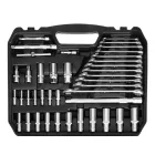 NEO Tools 10-220 Dugókulcskészlet 1/2", 3/8", 1/4", 220db