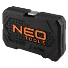 NEO Tools 10-231 Dugókulcskészlet 1/4", matt felület, 23db