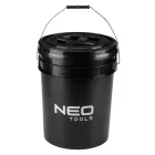 NEO Tools 11-463 Autómosó vödör elválasztó ráccsal és fedéllel, 20L