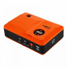   NEO Tools 11-997 Multifunkciós Gyorsindító, Bikázó, Indításrásegítő, Kompresszor, Powerbank, Lámpa