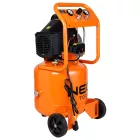 Neo-Tools-12K010-1-Kompresszor,-40l,-allo,-8bar,-169l/min,-2-csatlakozo,-2-nyomasmero,-olajkenesu