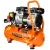 NEO Tools 12K020-1 Kompresszor, 12L, olajmentes, extra csendes, kefementes motorral, 95L/perc, 8bar