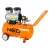 NEO Tools 12K022-1 Kompresszor 50L, 8 bar, 180L/perc,  extra csendes, kefementes motorral, olajmentes, 80Db