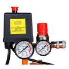 NEO Tools 12K022-1 Kompresszor 50L, 8 bar, 180L/perc,  extra csendes, kefementes motorral, olajmentes, 80Db
