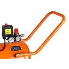 NEO Tools 12K022-1 Kompresszor 50L, 8 bar, 180L/perc,  extra csendes, kefementes motorral, olajmentes, 80Db
