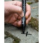 NEO TOOLS 13-858 Jelölőfilc, vízálló olajalapú festékkel, fekete, vastag hegyű