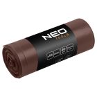 Neo-Tools-15-995-Szemeteszsak-200l,-90x120cm,-barna,-erositett,-vastagsag:40mic,-10db