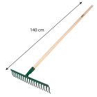 VERTO-15G058-Gereblye-18-fogu-fa-nyellel