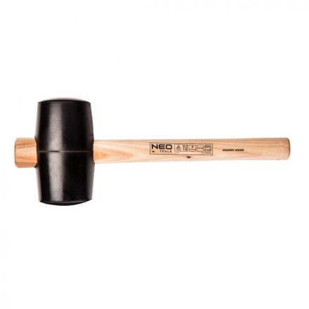 Neo-Tools-25-054-Gumikalapacs-90Mm-1200G-Hickory-Nyel