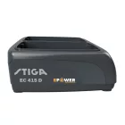 STIGA dupla akkumulátortöltő EC 415 D