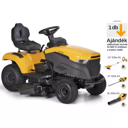 STIGA oldalkidobós fűnyíró traktor TORNADO 398