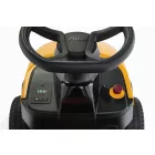STIGA TORNADO 398e Akkumulátoros oldalkidobós fűnyíró traktor akkuval és töltővel