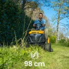 STIGA TORNADO 398e Akkumulátoros fűnyíró traktor  (akkumulátor nélkül) 2T0670481/ST1