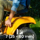 STIGA TORNADO 398e Akkumulátoros fűnyíró traktor  (akkumulátor nélkül) 2T0670481/ST1