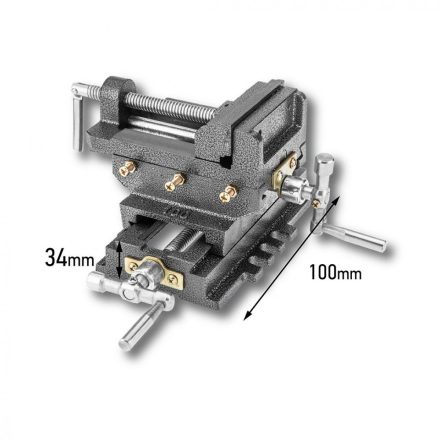 Neo-35-035-Kettengelyes-Keresztezett-Gepi-Satu-100-Mm