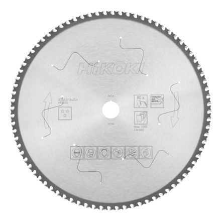 Hikoki Körfűrészlap 305X25,4 Z80 Inox (4100006)