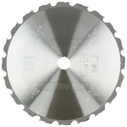 Hikoki Körfűrészlap Abr 300X30/25,4 Z20 (4100019)