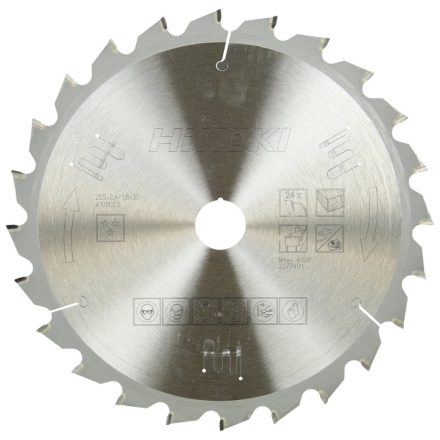 Hikoki Körfűrészlap  255X30 Z24 (4100023)