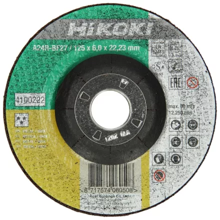 Hikoki Csiszolót. Inox Dpc 150X6 /Moq:10Db (4100223)