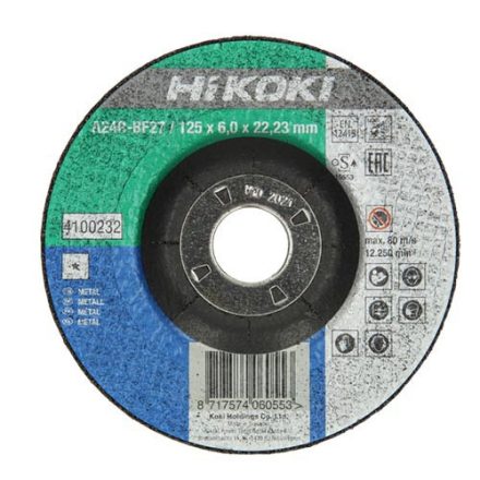 Hikoki Csiszolót. Fém 150X6 Dpc Moq:10Db (4100233)