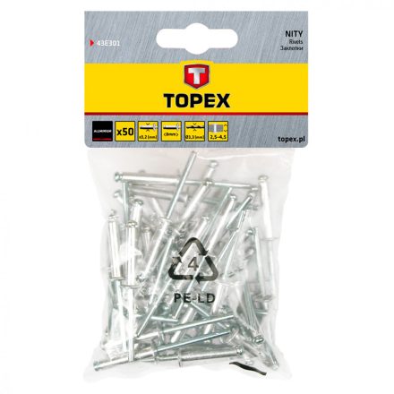 Topex-43E301-Popszegecs-3.2X8-50-Db.