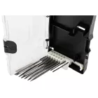 NEO Tools 44-653 Tűreszelő és fűrész készlet 14db-os, gyorscsatlakozós nyéllel, műanyag tokban
