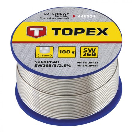Topex-44E524-Forrasztoon-1.5Mm-100G
