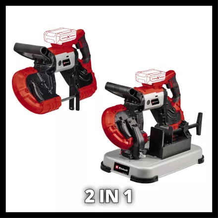 Einhell TE-MB 18/127 U Li - Solo akkus szalagfűrész  (4504215)