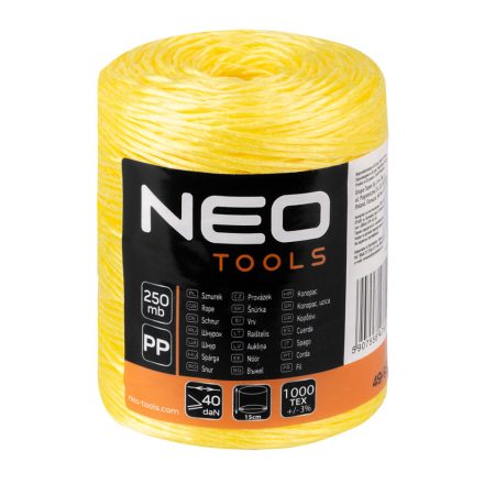 NEO-TOOLS-49-932-Polipropilen-PP-zsinor-250m