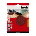 KWB-491904-Profi-Abrasive-Quick-Stick-Wood-Metal-G40-Tepozaras-Csiszolokorong
