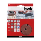 KWB-491985-Profi-Abrasive-Quick-Stick-Wood-Metal-Tepozaras-Csiszolokorong-Keszlet