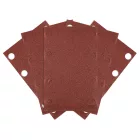 NEO Tools 54-051 Csiszolópapír tépőzáras 80x130mm, P120, 8 lyukas, 04-623-hoz, 5db