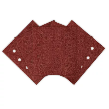 NEO Tools 54-053 Csiszolópapír tépőzáras 113x113mm, P80, 8 lyukas, 04-623-hoz, 5db