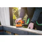 NEO Tools 54-053 Csiszolópapír tépőzáras 113x113mm, P80, 8 lyukas, 04-623-hoz, 5db