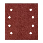 NEO Tools 54-053 Csiszolópapír tépőzáras 113x113mm, P80, 8 lyukas, 04-623-hoz, 5db