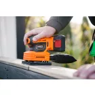 NEO Tools 54-055 Csiszolópapír tépőzáras 113x113mm, P240, 8 lyukas, 04-623-hoz, 5db