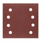 NEO Tools 54-055 Csiszolópapír tépőzáras 113x113mm, P240, 8 lyukas, 04-623-hoz, 5db