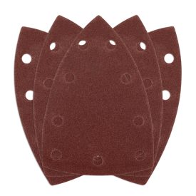   NEO Tools 54-057 Csiszolópapír, tépőzáras, deltacsiszolóhoz,100x147mm, P120, 9 lyukas, 5db/cs (04-623-hoz)