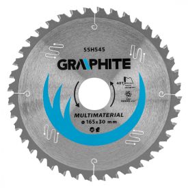 Graphite-55H545-Korfureszlap-Kemenyfem-Fogakkal-165X30Mm-40-Fog-Universal