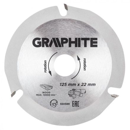Graphite-55H599-Fa-Vagokorong-Sarokcsiszolohoz-125X-22.2Mm